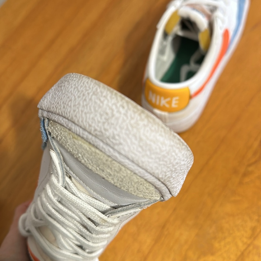 Nike Blazer Sneaker, White Multicolor - Picture 6 of 11